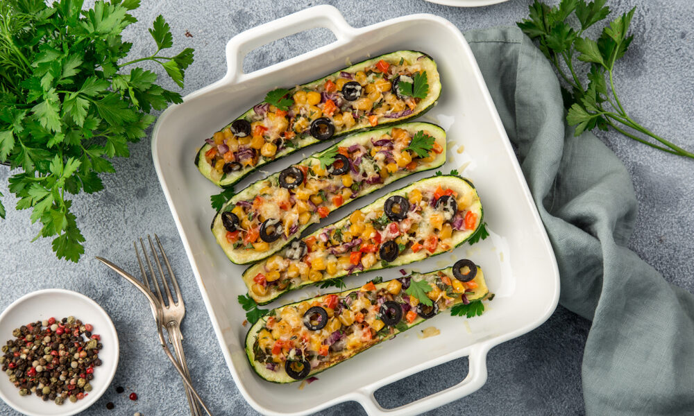 vegan-summer-recipes-zucchini-boats-vegan-food