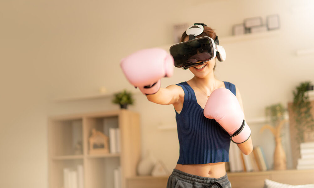 happy-woman-excercising-with-vr-glasses