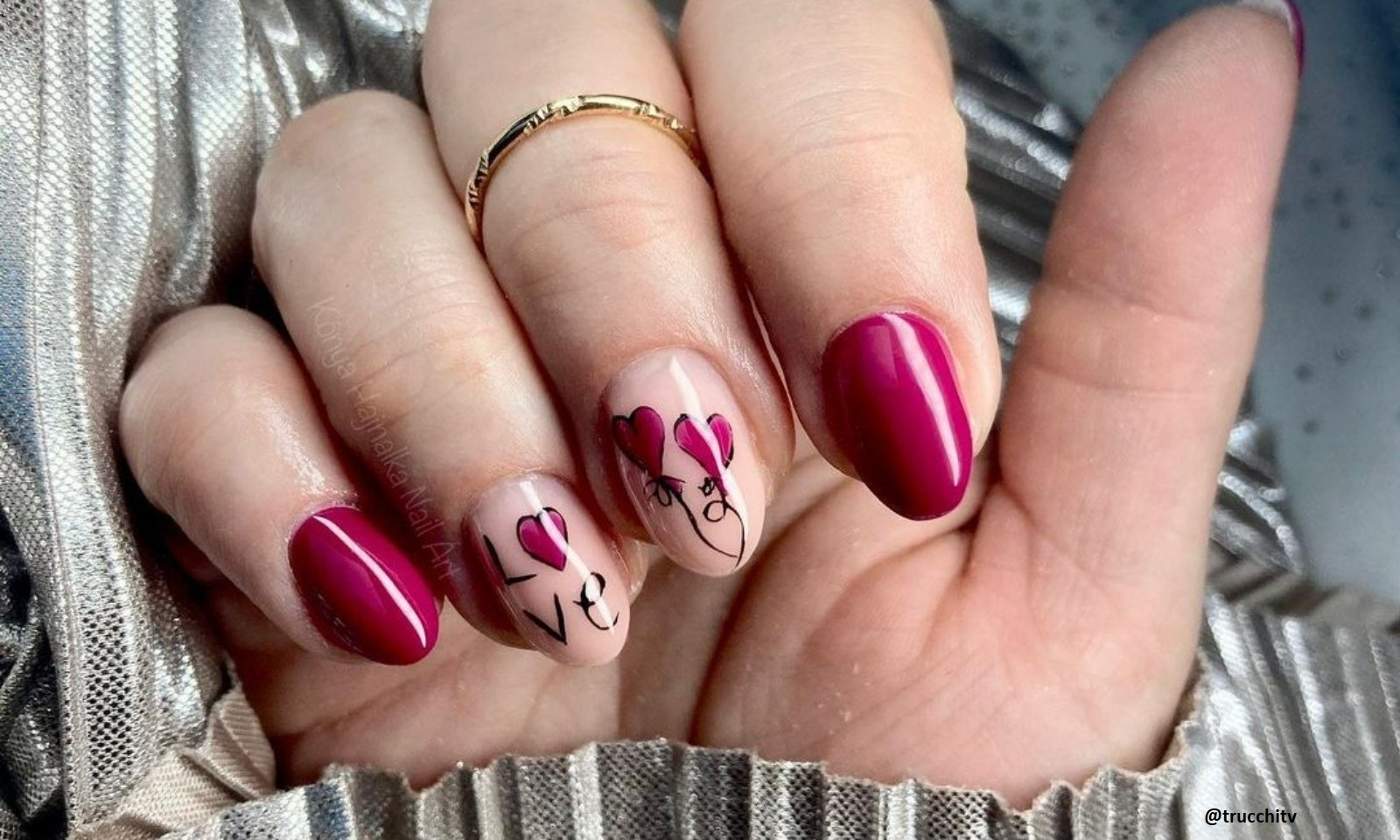 Viva Magenta Nails That Will Inspire Your Creative Spirit 2 (1)