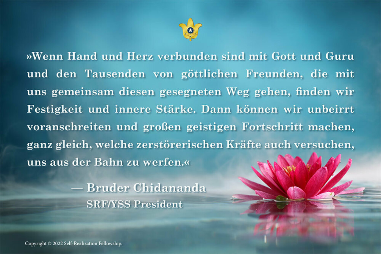 SRF donor thank you 2022 German